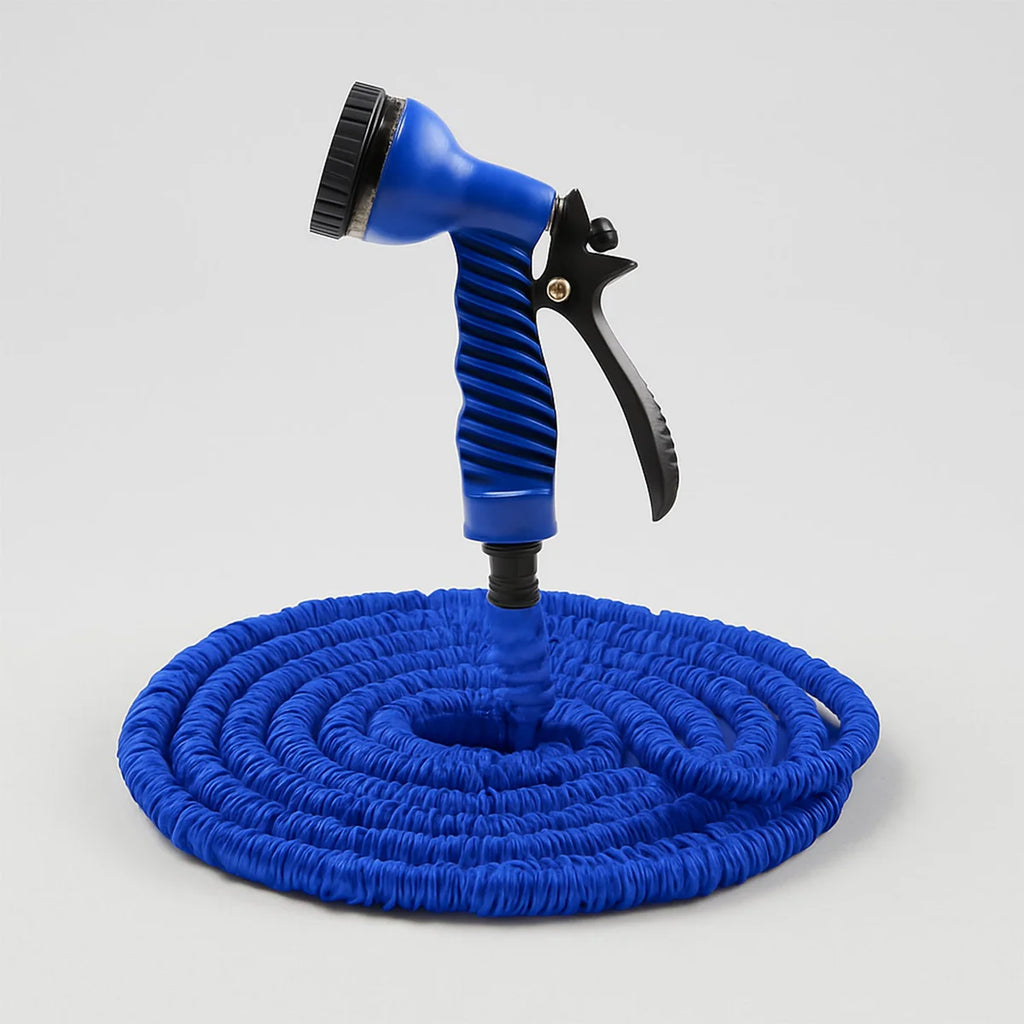 Expandable Magic Garden Hose with Spray Gun, Approx. 4 Meter Pipe (1 Set / Mix Color)